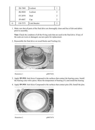Caterpillar cat 385 b excavator (prefix fdl) service repair manual ...