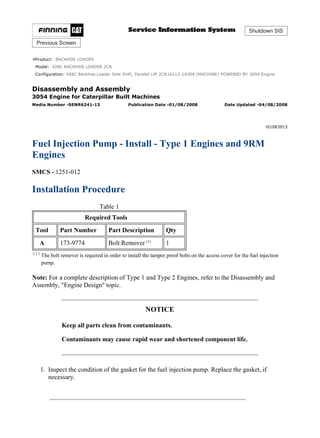 Caterpillar Cat 428C BACKHOE LOADER (Prefix 2CR) Service Repair Manual ...