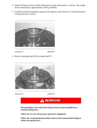Caterpillar Cat 966G WHEEL LOADER (Prefix AAH) Service Repair Manual ...