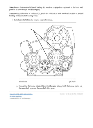 Caterpillar cat c13 industrial engine (prefix jr9) service repair ...