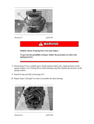 Caterpillar Cat CS-433E, CP-433E Vibratory Compactor (Prefix BTT ...