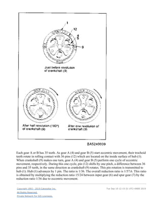 Caterpillar cat e70 b excavator (prefix 5tg) service repair manual ...