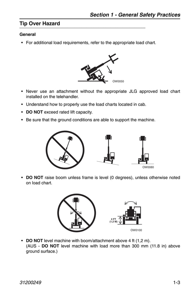 Caterpillar cat tl1255 telehandler operation and maintenance manual | PDF
