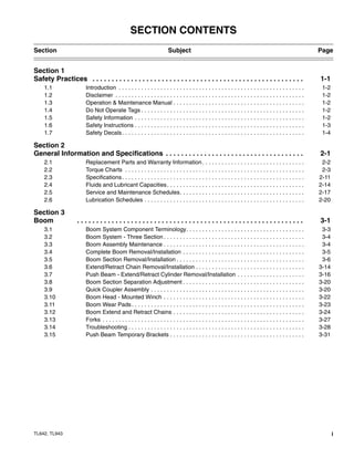 Caterpillar cat tl642 tl943 telehandler service repair manual (sn ...