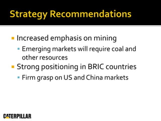 Positions in South America, Japan, Florida, Canada, Illinois