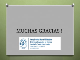 MUCHAS GRACIAS !
 