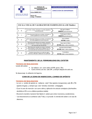 Cateter venoso periferico