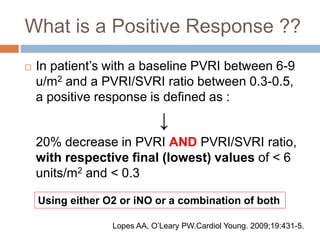 Catheterisation study and operability assessment | PPT