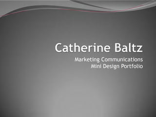Catherine Baltz Portfolio Web