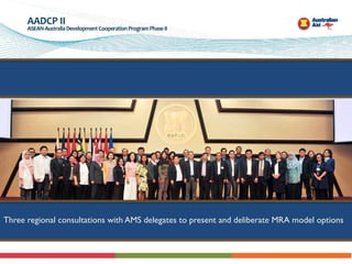 Regulatory Cooperation in ASEAN Good Agricultural Practices