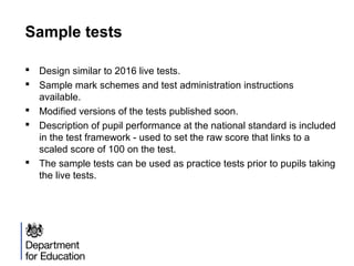 Catherine Wreyford - Reforms to Primary Assessment and Accountability | PPT