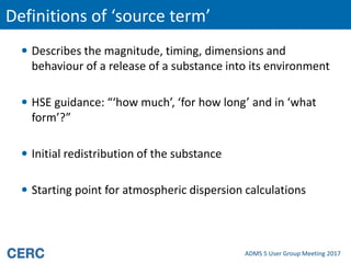 Source Term Modeling Source Terms and Model Sensitivity | PDF