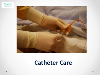Catheter Care
 