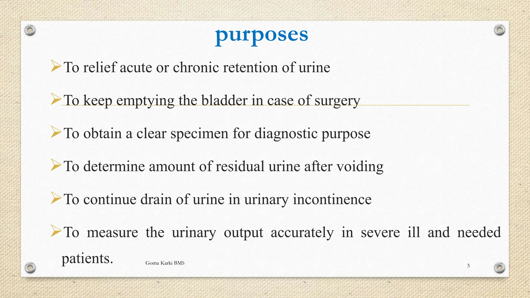 Urinary Catheterization(Definition, indication, types, procedure).pptx