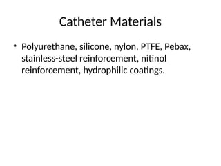 Comprehensive Overview of Catheters and Guidewires in Medical ...