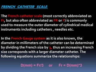 Catheters $ guidewires | PPTX