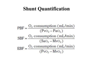 Shunt Quantification
 