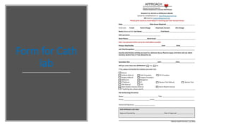 Form for Cath
lab
 