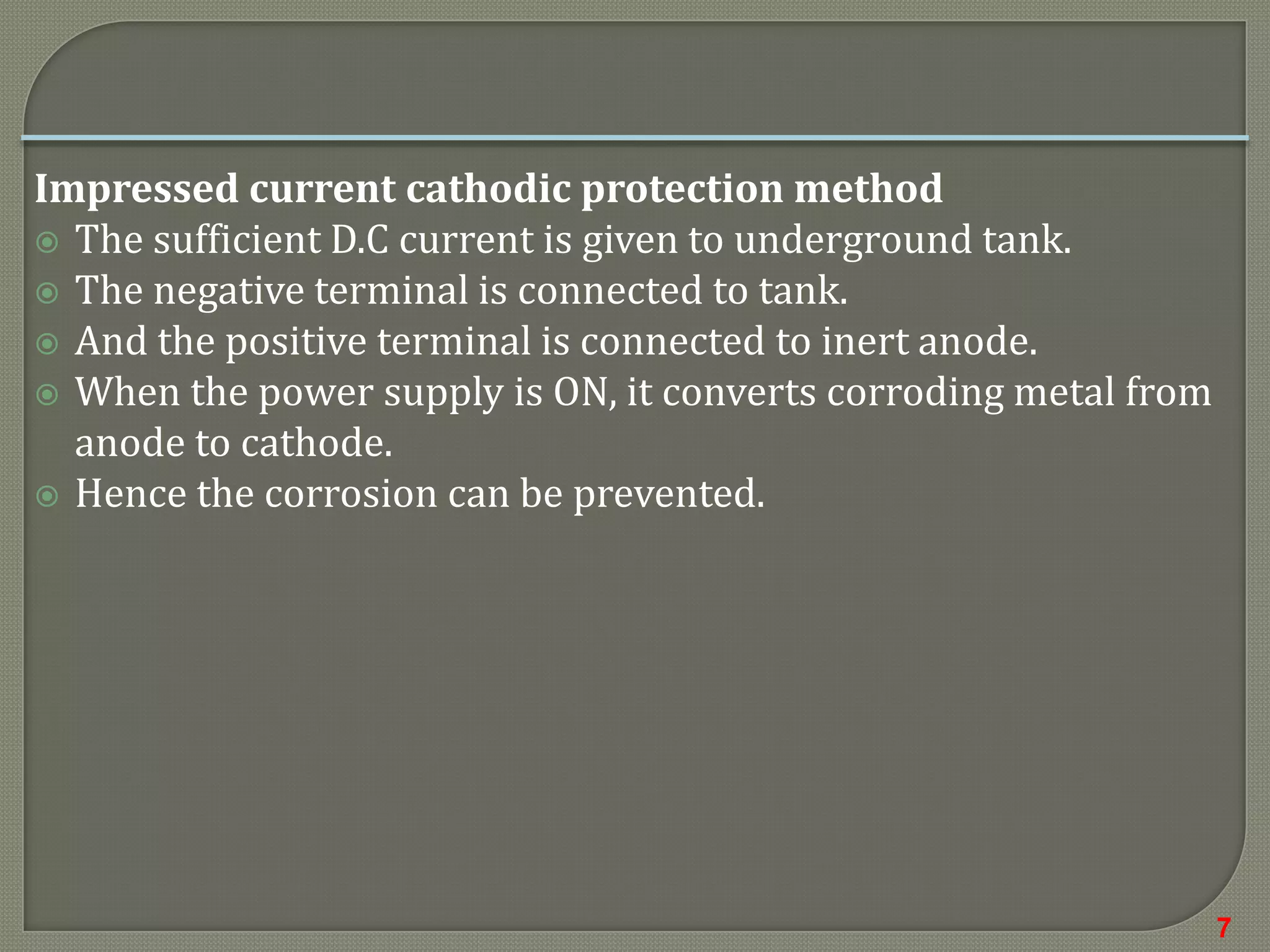Cathodic and anodic protection | PPT