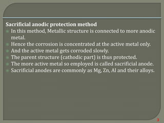 Cathodic and anodic protection | PPT