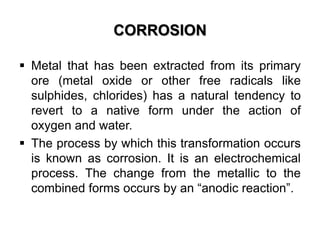 Metallic Reverts Cathodic protection of reinforced concrete structures | PPTX