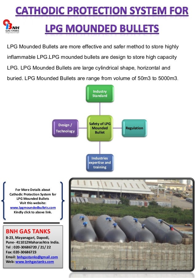 Cathodic Protection System for LPG Mounded bullets