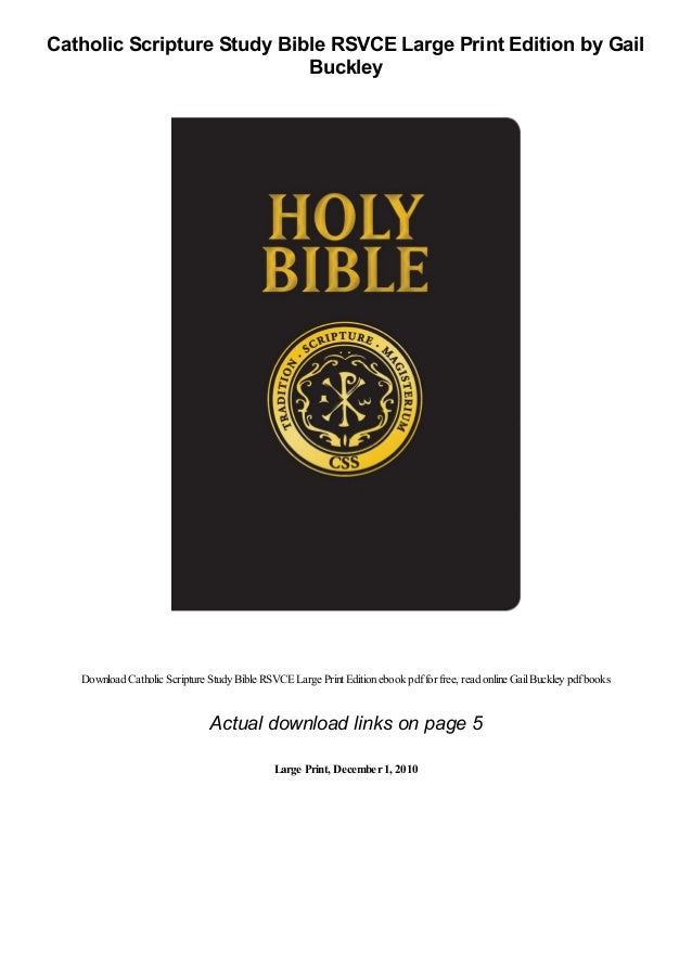 Catholic Scripture Study Bible RSVCE Large Print Edition by Gail Buckley pdf 2 catholic scripture study bible rsvce large print edition by gail buckley pdf 1 638
