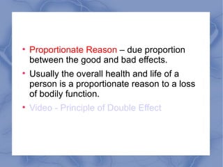 Catholic health care ethics select moral principles | PPT
