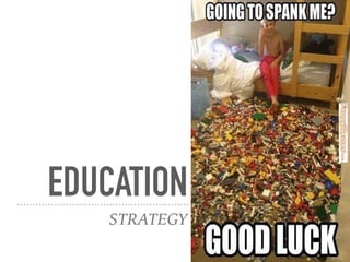 EDUCATION
STRATEGY
 