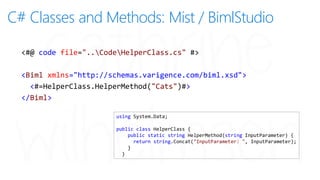 Don't Repeat Yourself - Agile SSIS Development with Biml and BimlScript (SQL Server Days) Slide 62
