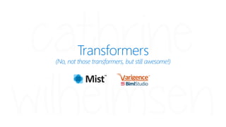 Transformers: Modify existing Biml
 