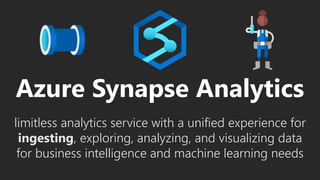 limitless analytics service with a unified experience for
ingesting, exploring, analyzing, and visualizing data
for busine...