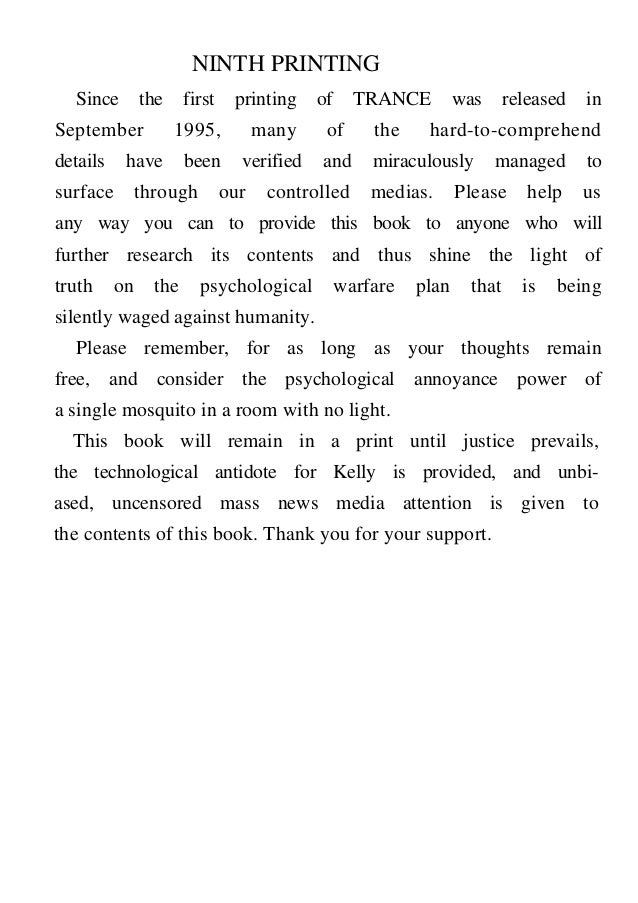 Cathy O Brien Trance Formation Of America Cathy O Brien Trance Formation Of America