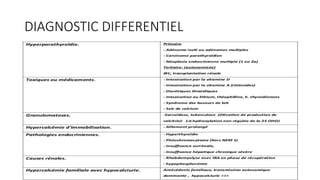 DIAGNOSTIC DIFFERENTIEL
 