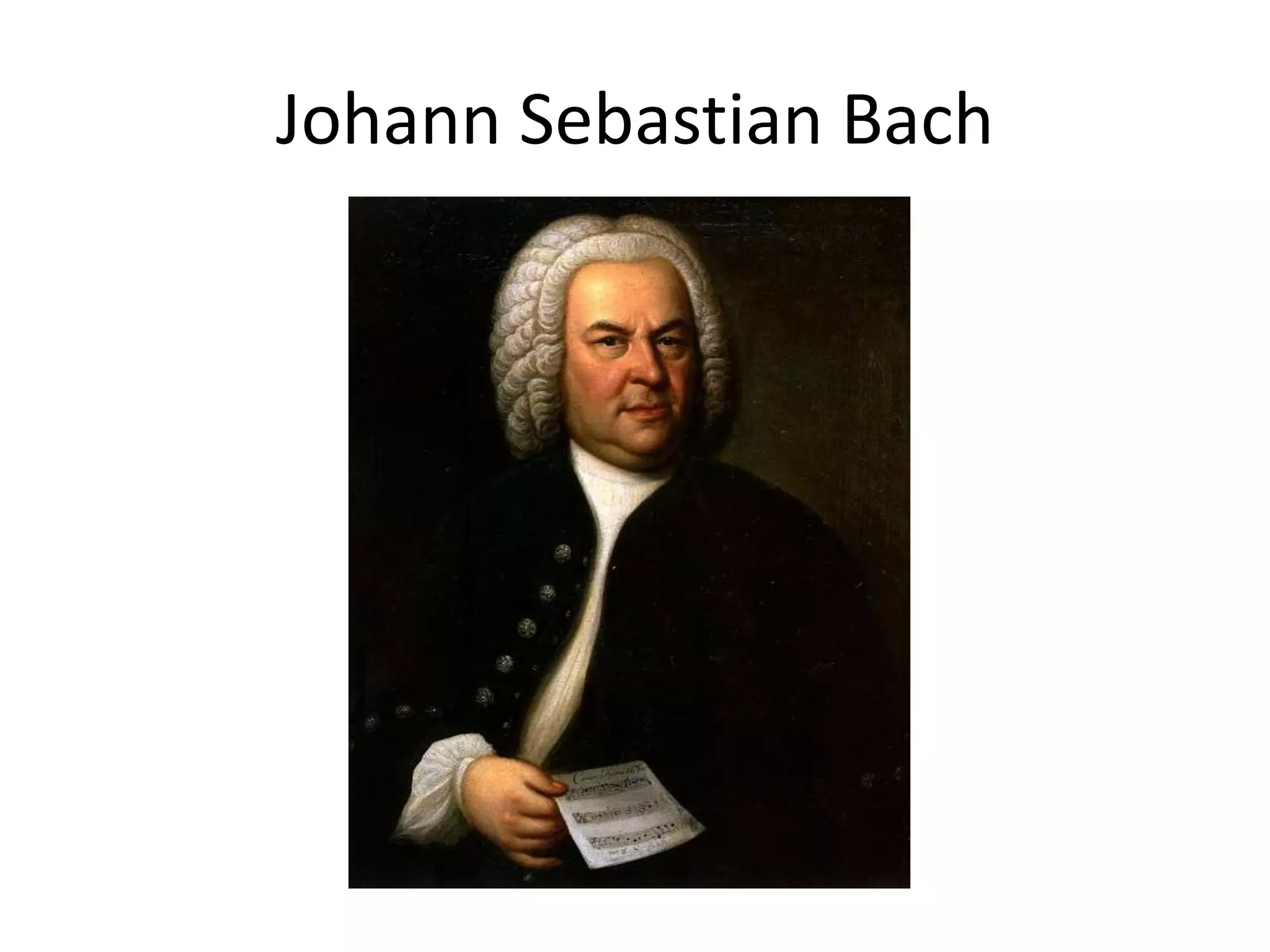 Johann Sebastian Bach