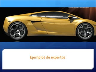 Ejemplos de expertos
 