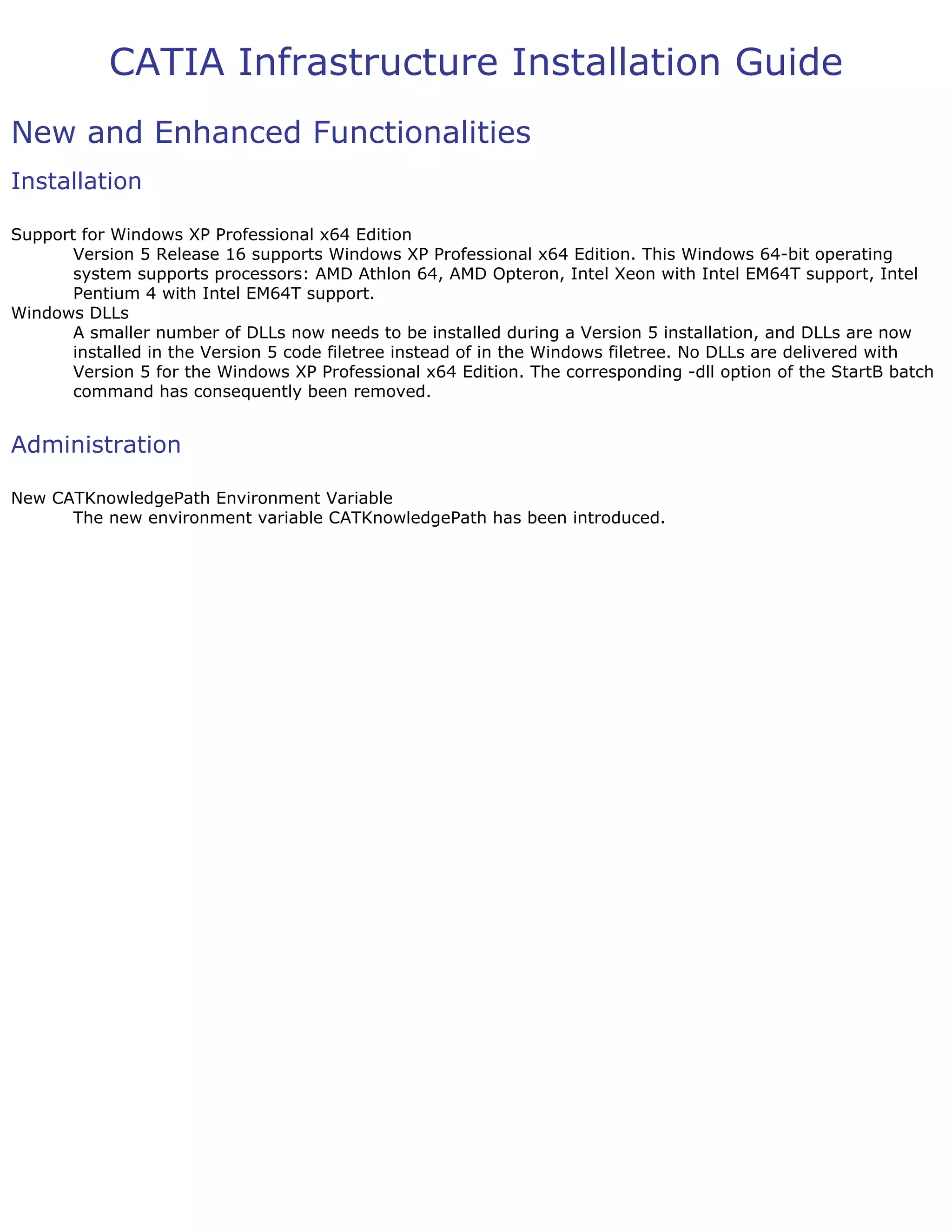 Catia product enhancement_overview_v5r16 | PDF