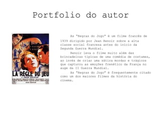 Portfolio do autor-Filmes Mudos:1924 : Catherine1925 : A menina da água1926 : Nana1927 : Com um ar de Charleston1927 : Uma vida sem alegria1927 : Marquitta1928 : A little Match Girl 1928 : Take a side1928 : O torneio na cidade1929 : The bled