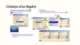 Création d’un Repère
 