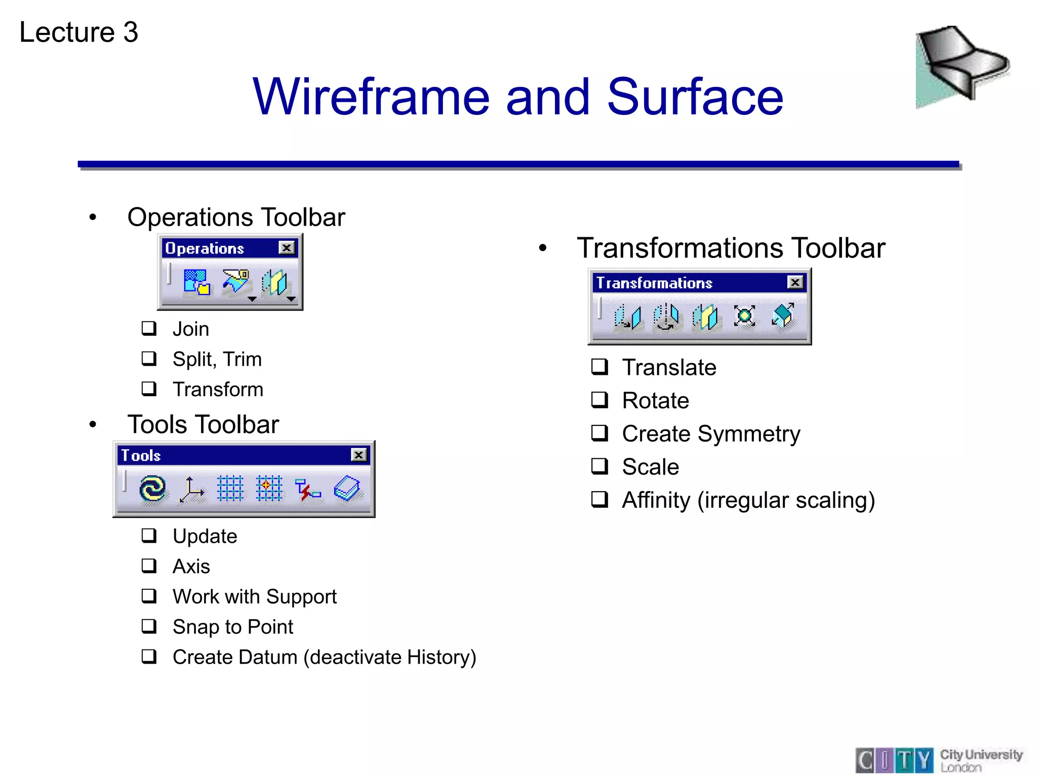 CATIA V5 Lectures ppt CATIA V5 Lectures ppt