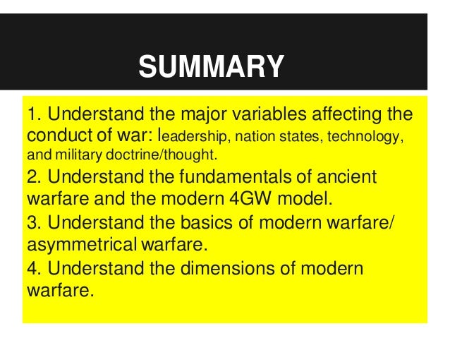 the problem with fourth generation war Some call it the fourth world war because they consider the cold war the 3rd world war i call the war on terror world war iii because the lines have been drawn enemy microsoft word - 7 5th generation warfare. the problem with fourth generation war Some call it the fourth world war because they consider the cold war the 3rd world war i call the war on terror world war iii because the lines have been drawn enemy microsoft word - 7 5th generation warfare.