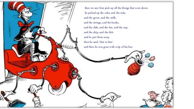 The Cat In The Hat By Dr Seuss