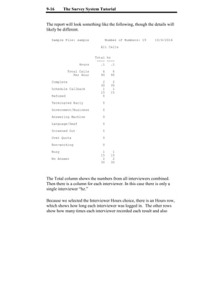 Cati tutorial | PDF