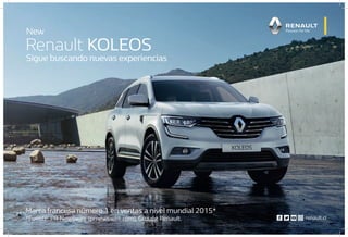 REN-30831-CATALOGO NEW KOLEOS TRA.indd 1 22-09-16 13:10
 