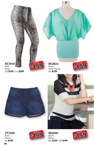 28
RT2910
Malla
Negro
GR: $159 / CH: $209
DESDE
$159
PV3509
Short
Marino
03: $159
DESDE
$159
BG6824
Blusón
Verde Pistache
GR: $159
DESDE
$159
BK8201
Blusón
Blanco
ME: $159 / GR: $199
DESDE
$159
 