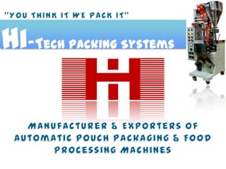 Hi-Tech Packing Systems
 