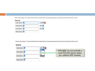 With  NOT  you can exclude a word from the search results, (ex. adiction NOT alcohol). 
