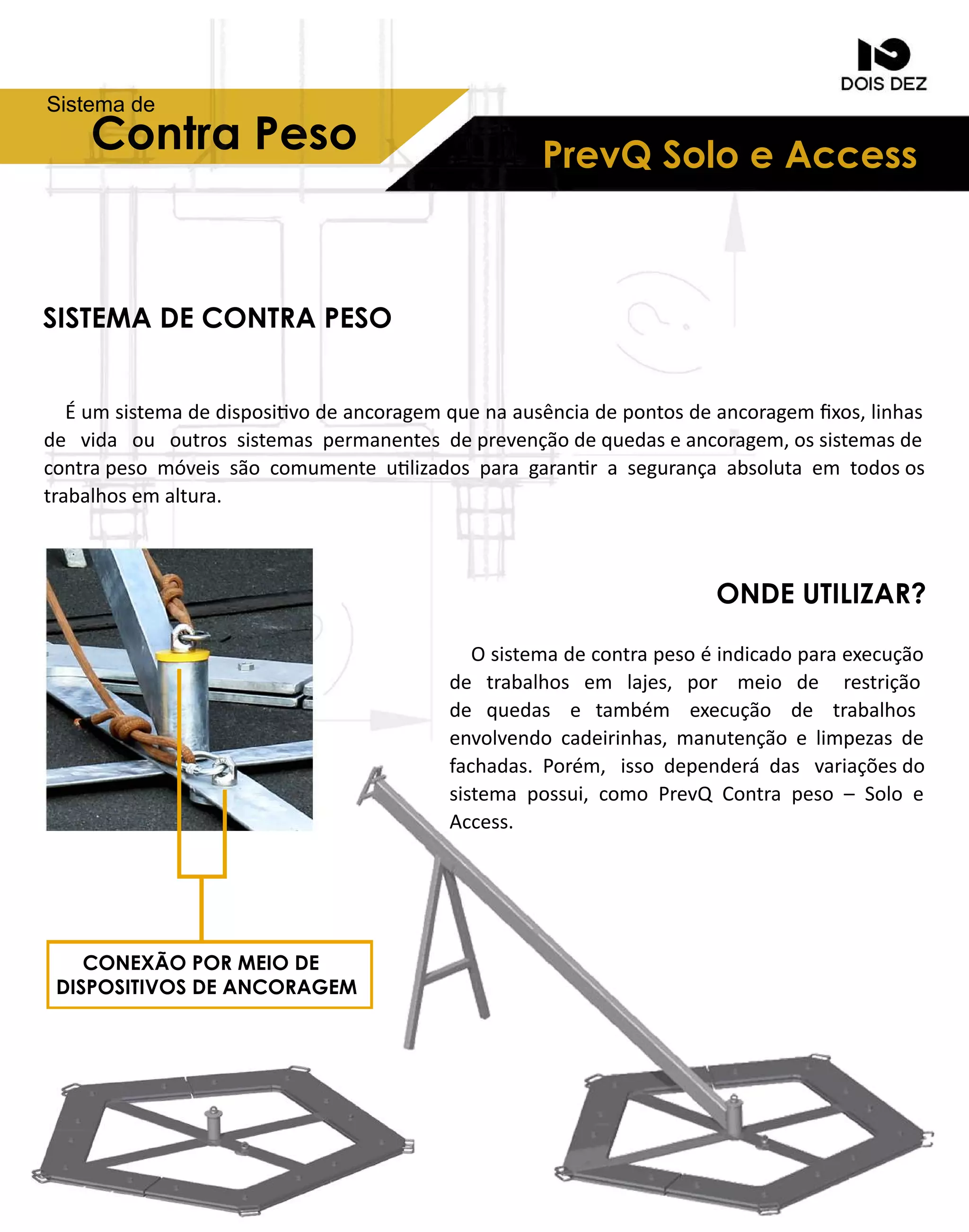 Catálogo sistema de contra peso | PDF