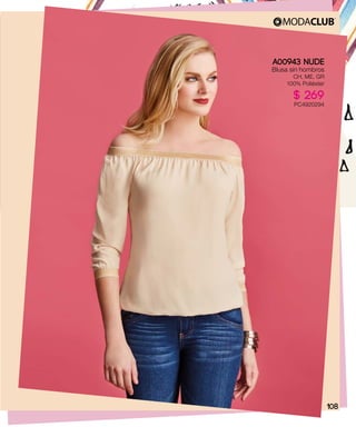 A00943 NUDE
Blusa sin hombros
CH, ME, GR
100% Poliéster
$ 269
PC4920294
108
 