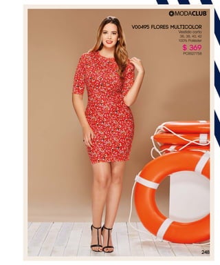 V00495 FLORES MULTICOLOR
Vestido corto
36, 38, 40, 42
100% Poliéster
$ 369
PC8527758
248
 